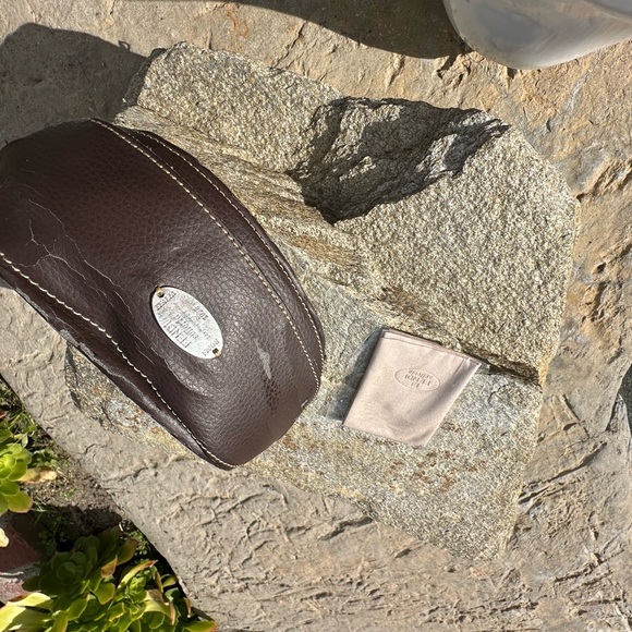 Vintage FENDI FS341L Wrap Tassel Fringe adjustable sunglasses Y2K - Picture 10 of 12